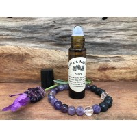 Peace Roller Blend and Amethyst Healing Bracelet