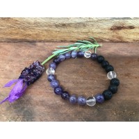 Peace Roller Blend and Amethyst Healing Bracelet